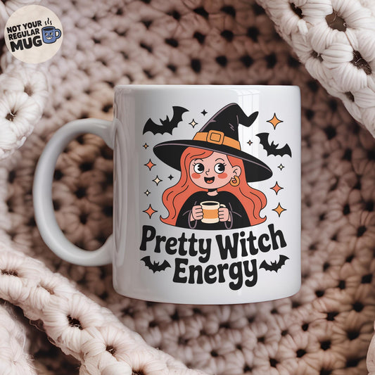 Pretty Witch Energy Halloween Mug