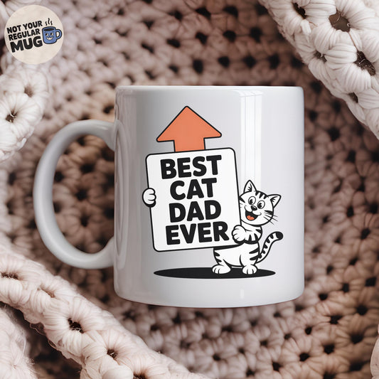 Best Cat Dad Ever Mug