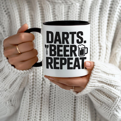 Darts Beer Repeat Mug
