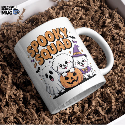 Bichon Halloween Mug - Spooky Squad Dog Mug