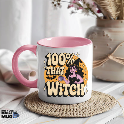 100% That Witch Halloween Mug