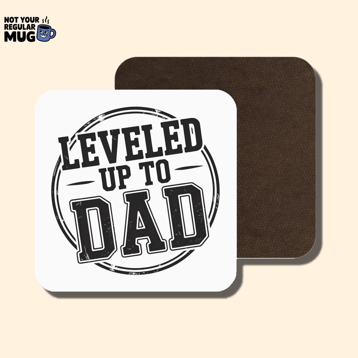 Leveled Up to Dad Mug