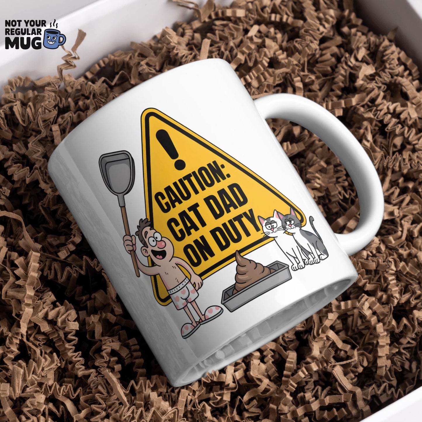Litter Box Technician Cat Mug