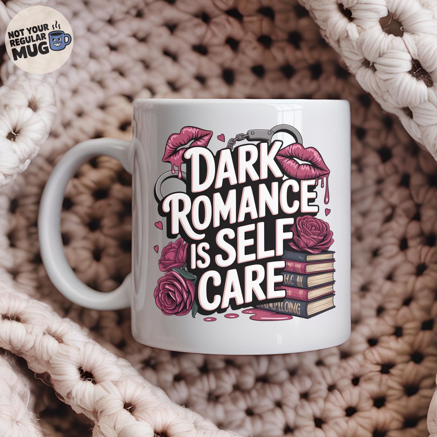 Dark Romance Is Self Care Book Lover Mug