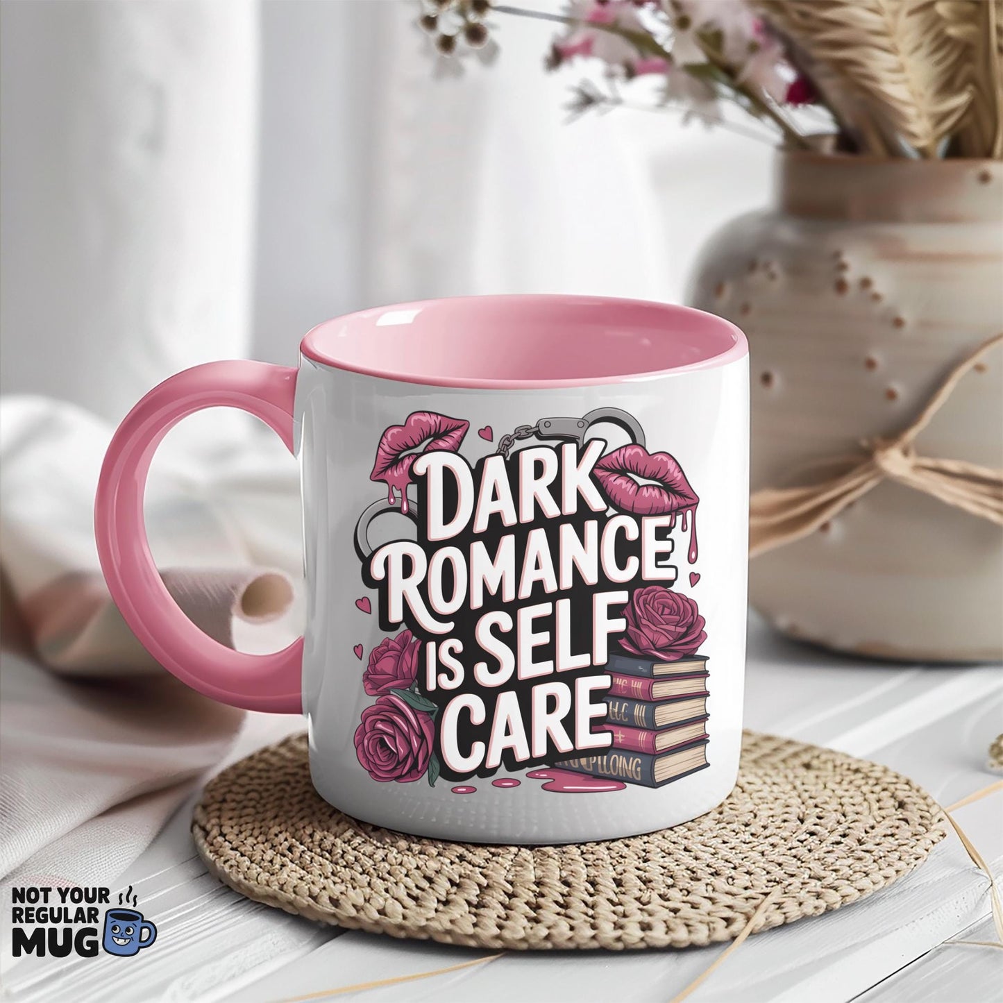 Dark Romance Is Self Care Book Lover Mug