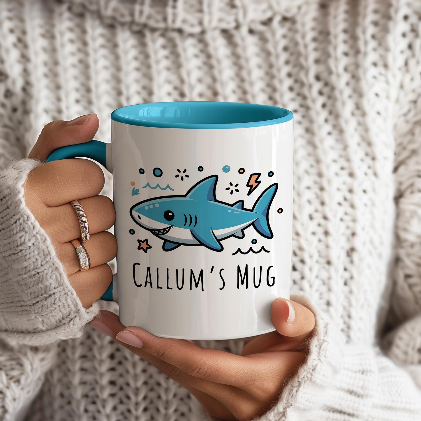 Custom Shark Mug