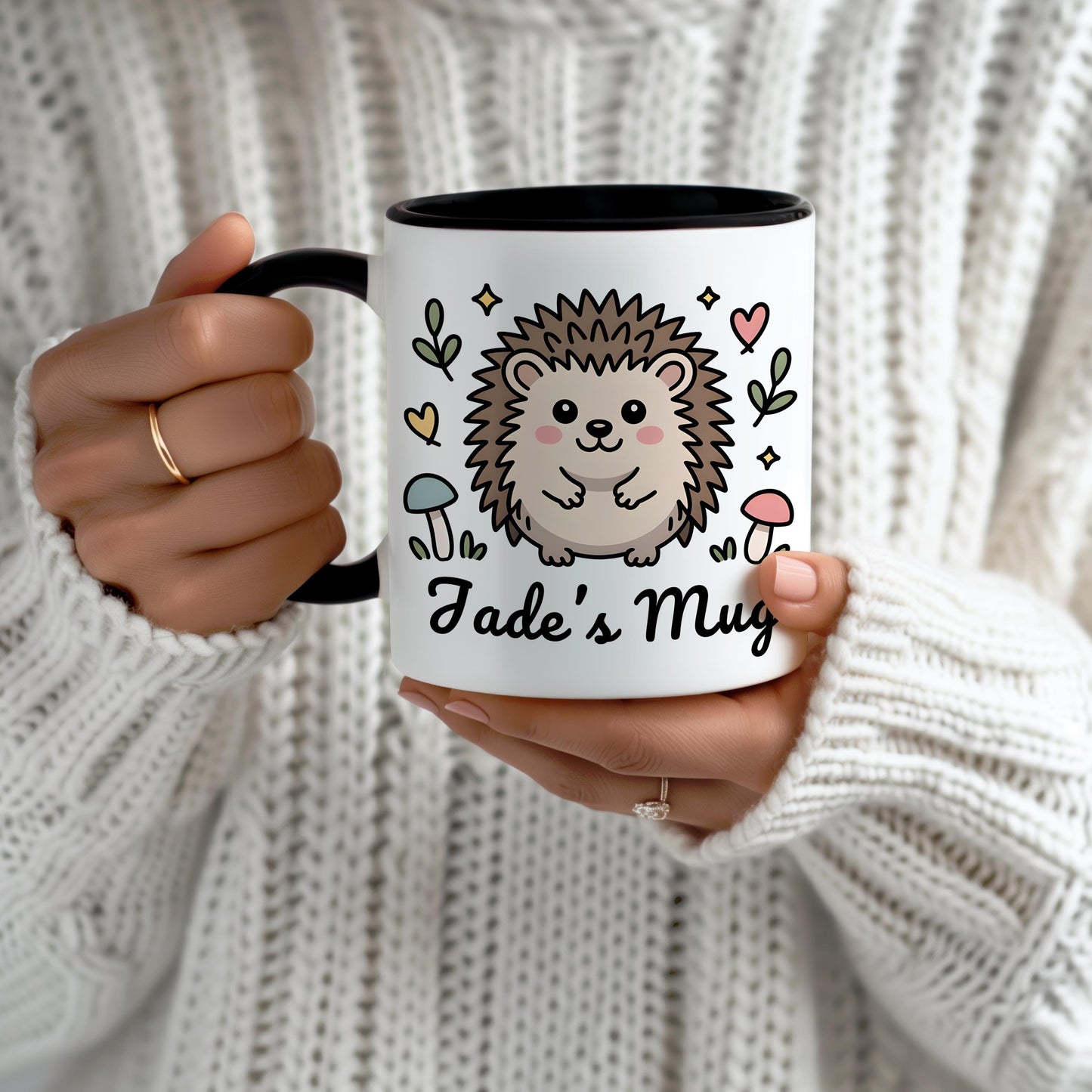 Custom Hedgehog Mug