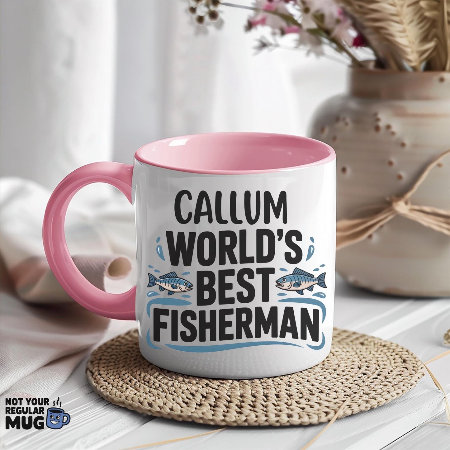 World’s Best Fisherman Personalised Fishing Mug