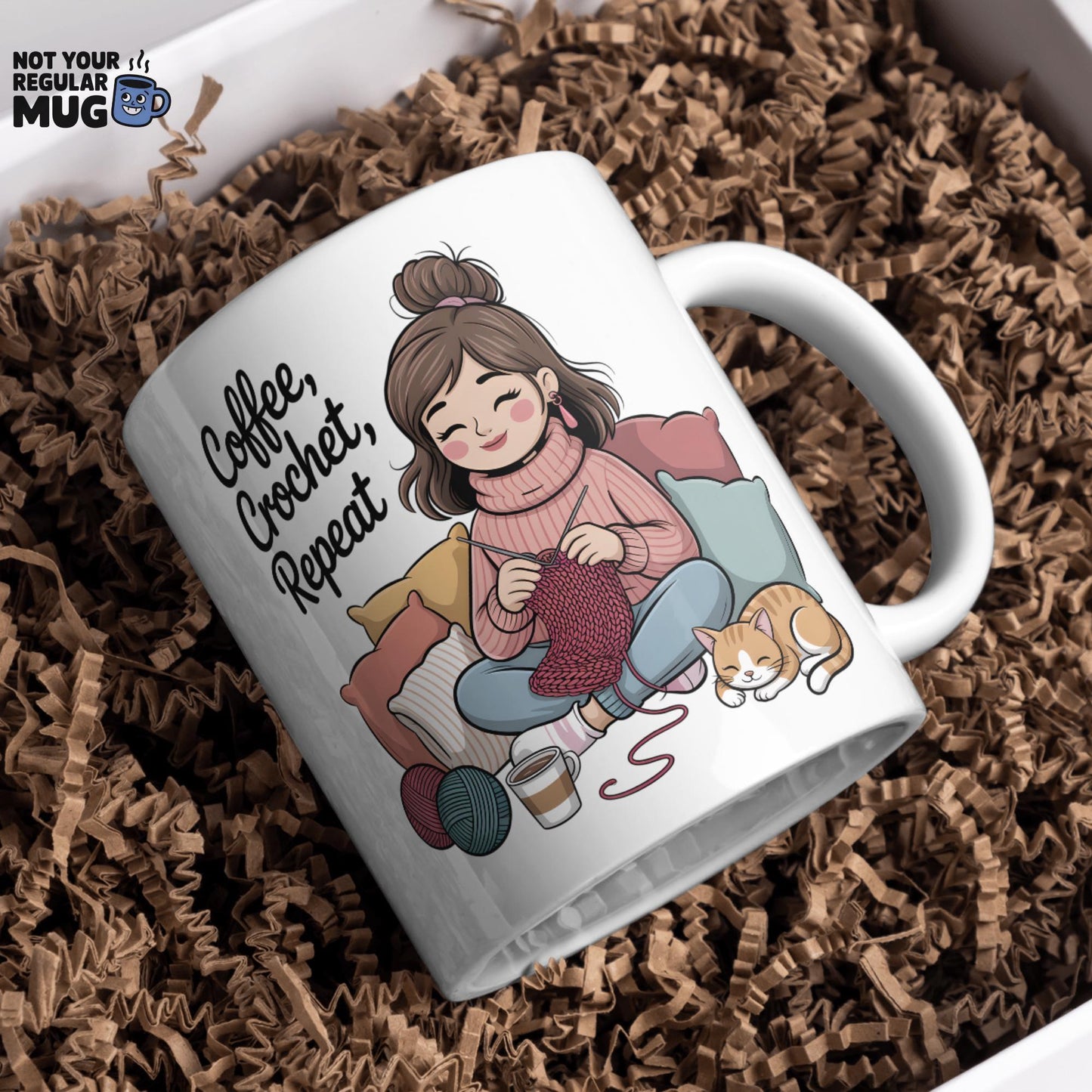 Coffee Crochet Repeat Crochet Mug