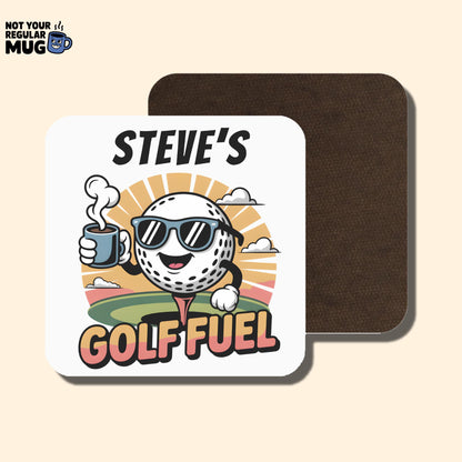 Personalised Golf Fuel Mug - Custom Golf Coffee Mug with Name