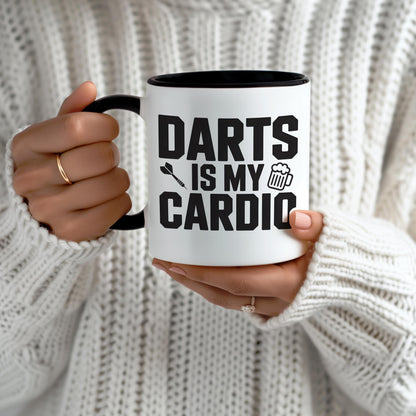 Darts Is My Cardio Mug