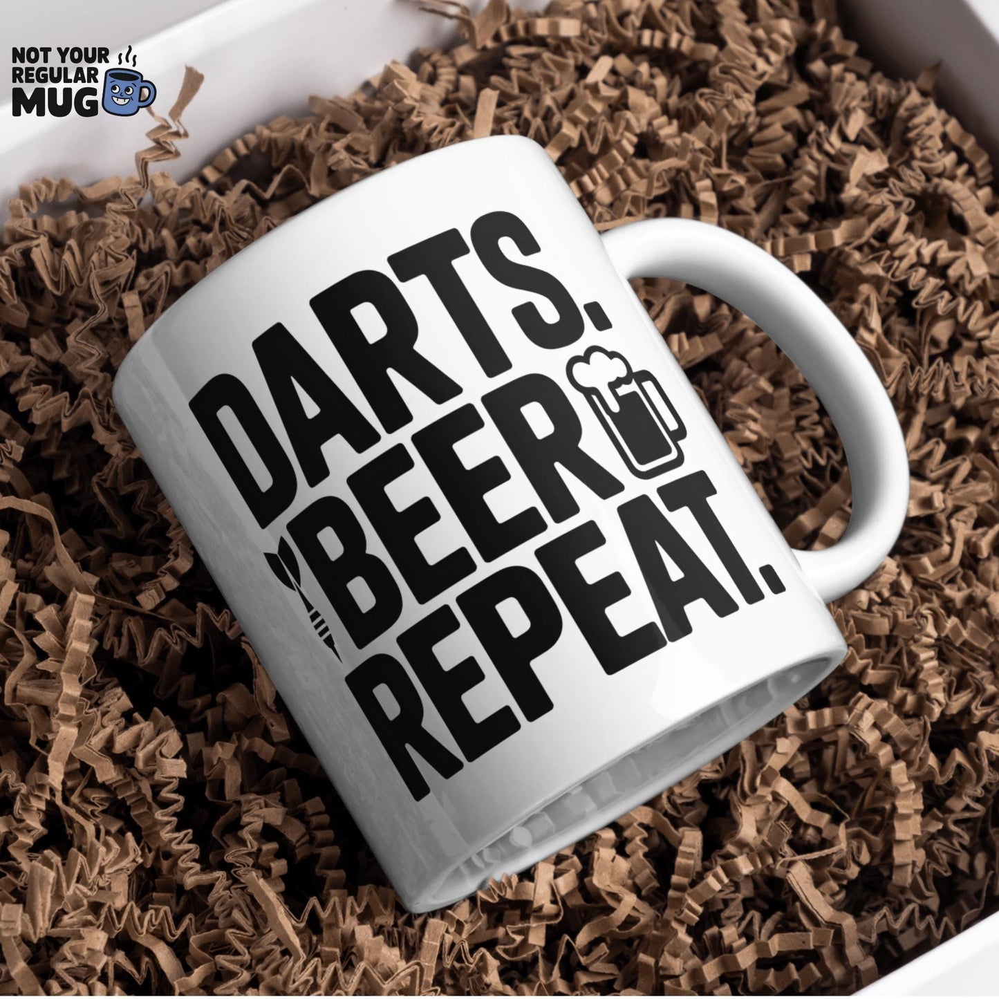 Darts Beer Repeat Mug