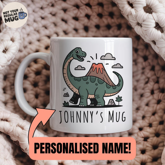 Custom Brachiosaurus Mug