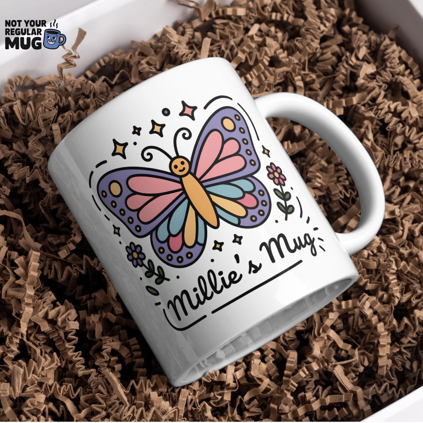 Custom Butterfly Mug