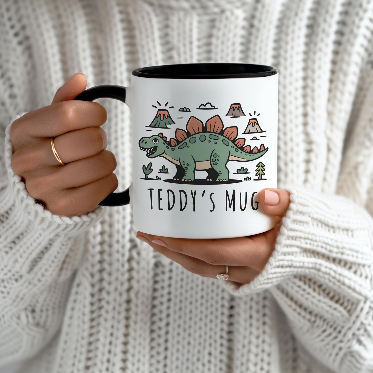Custom Stegosaurus Mug