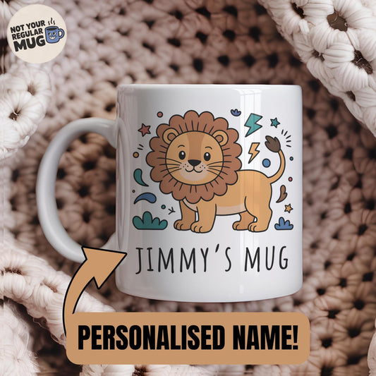 Custom Lion Mug