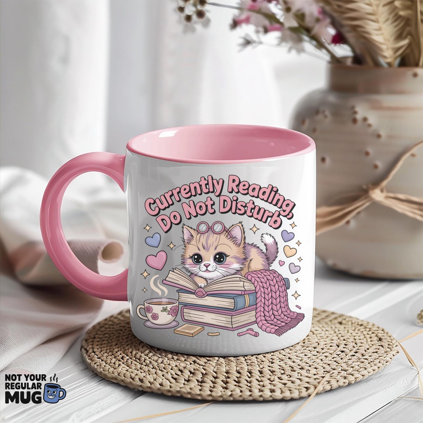 Currently Reading Do Not Disturb Book Lover Mug