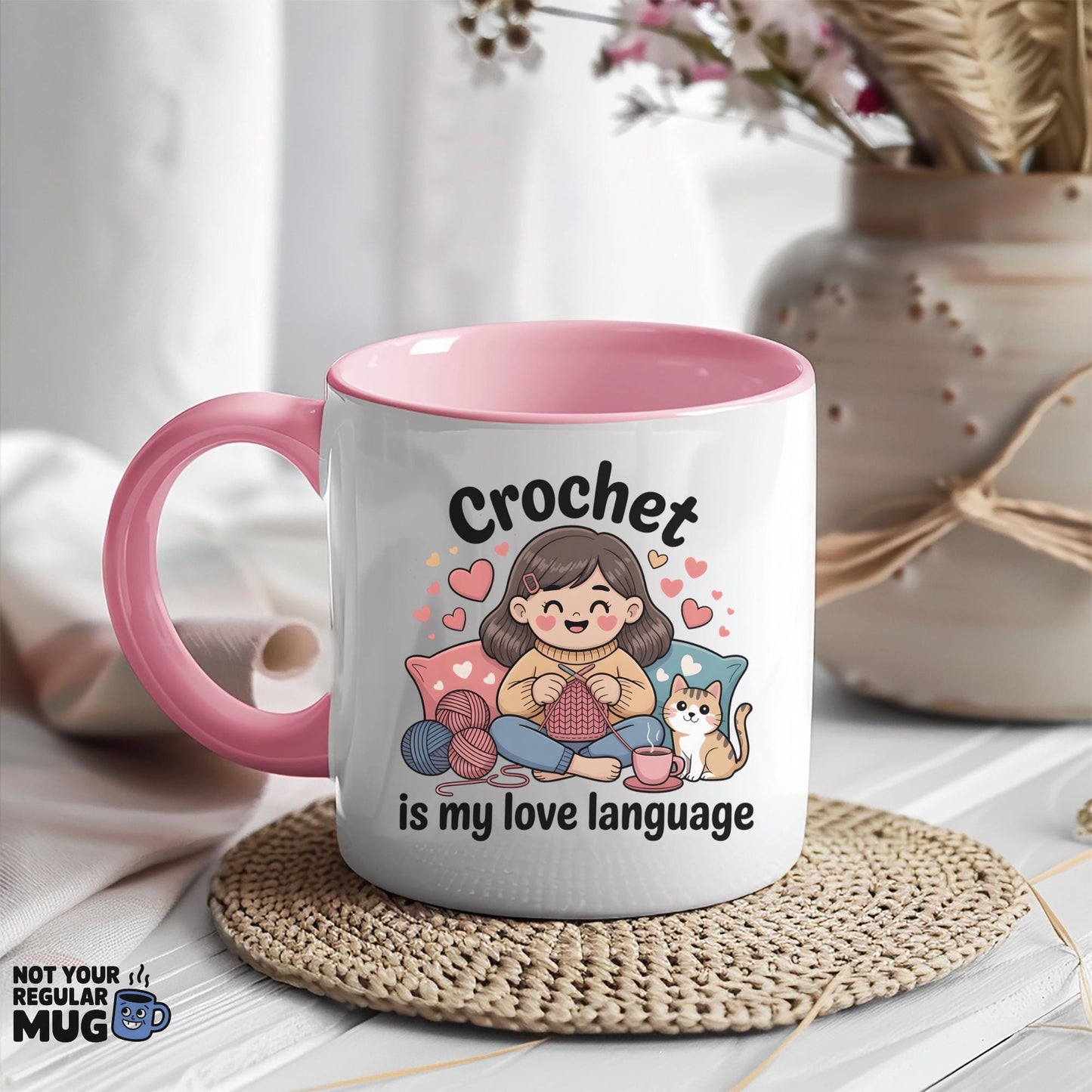 Crochet Is My Love Language Mug