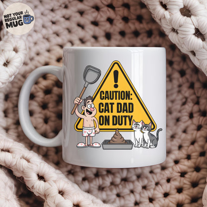 Litter Box Technician Cat Mug