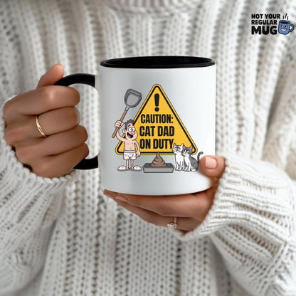 Litter Box Technician Cat Mug