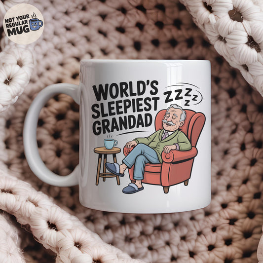 World’s Sleepiest Grandad Mug