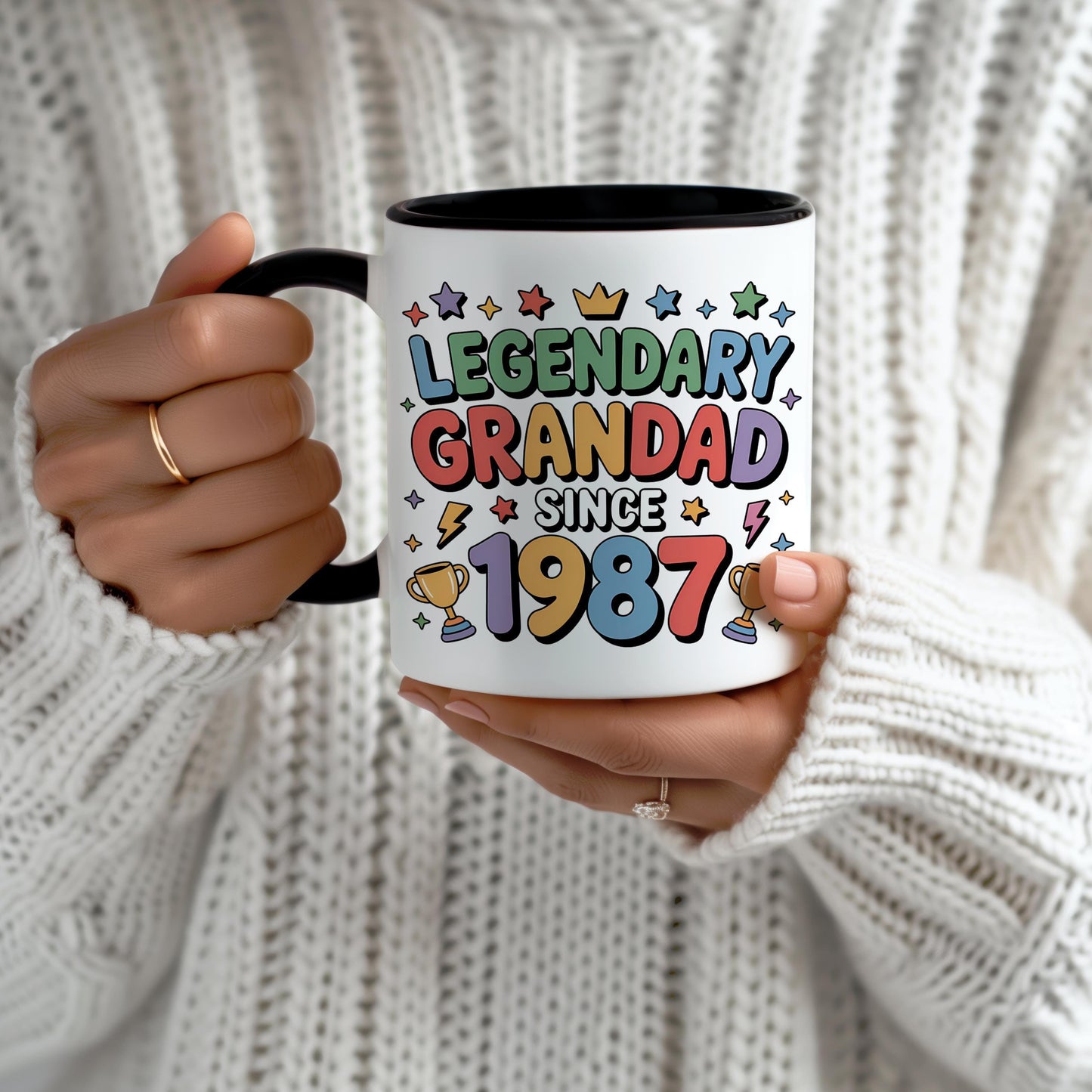 Legendary Grandad Since 'Year' Mug