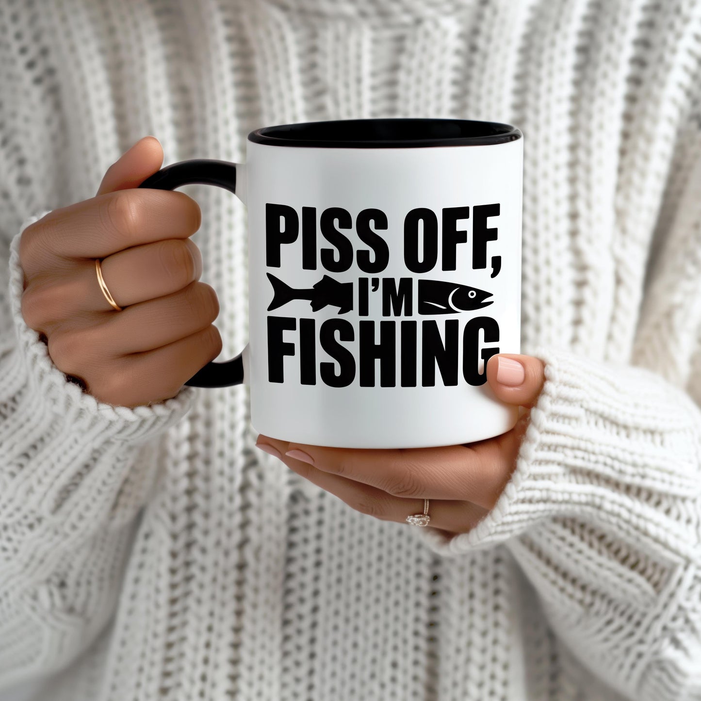 Piss Off I’m Fishing Mug