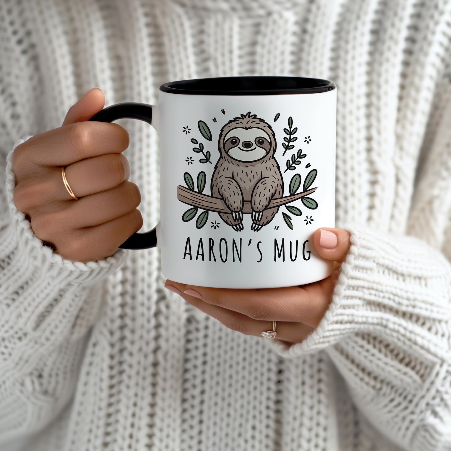 Custom Sloth Mug
