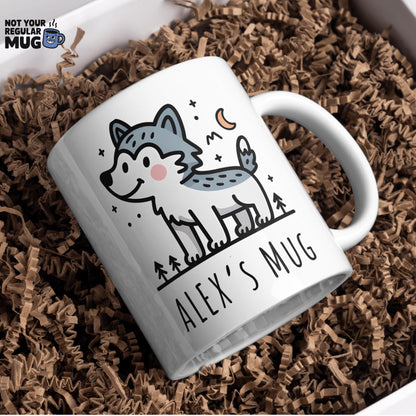 Custom Wolf Mug