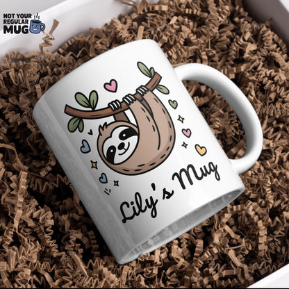 Custom Sloth Mug