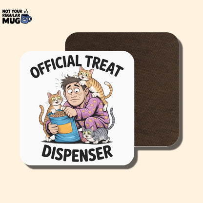 Official Treat Dispenser Cat Mug