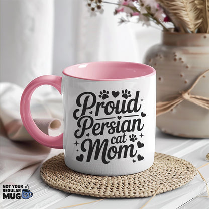 Proud Persian Cat Mom Mug