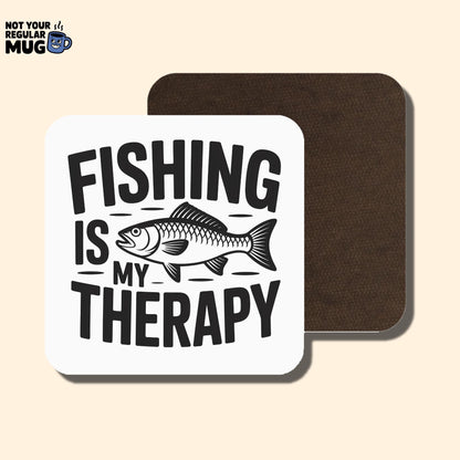 Fishing Is My Therapy Mug