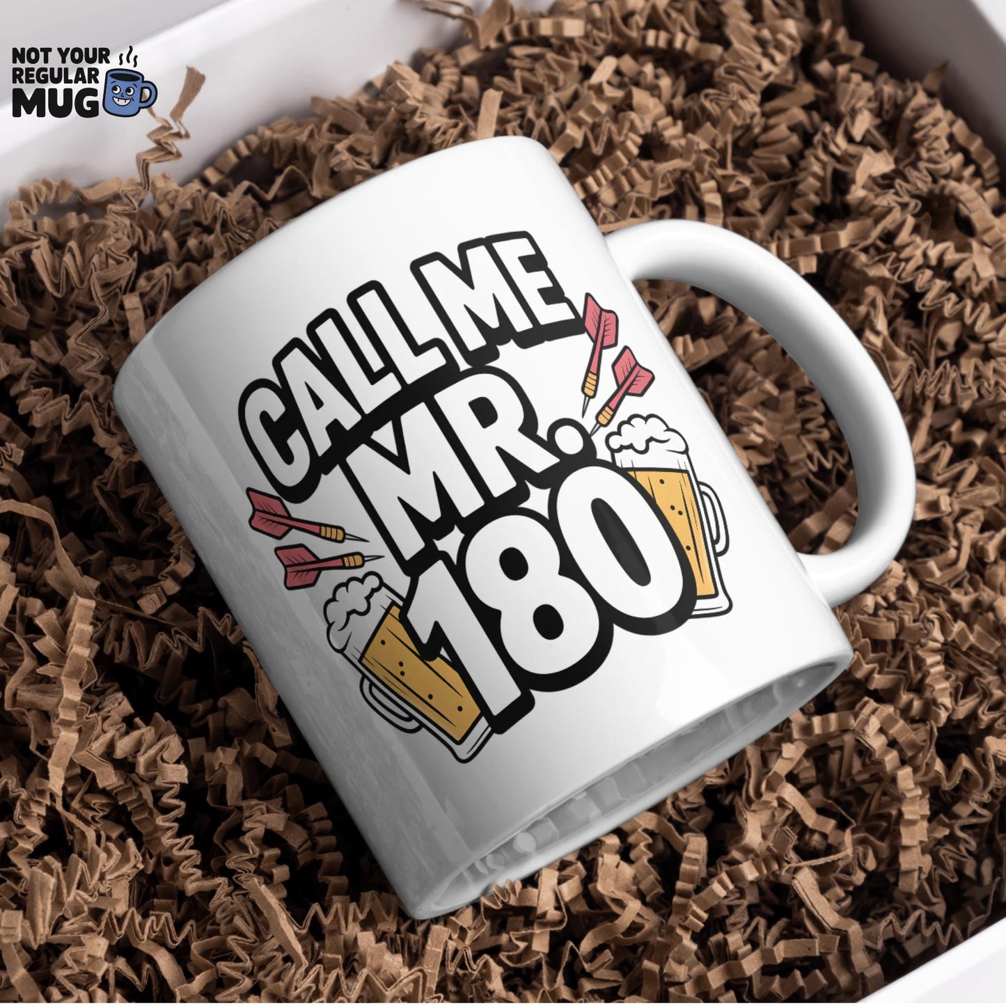 Call Me Mr. 180 Darts Mug