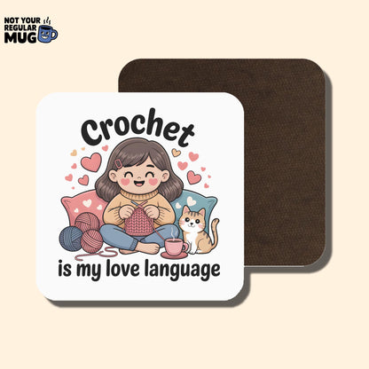 Crochet Is My Love Language Mug