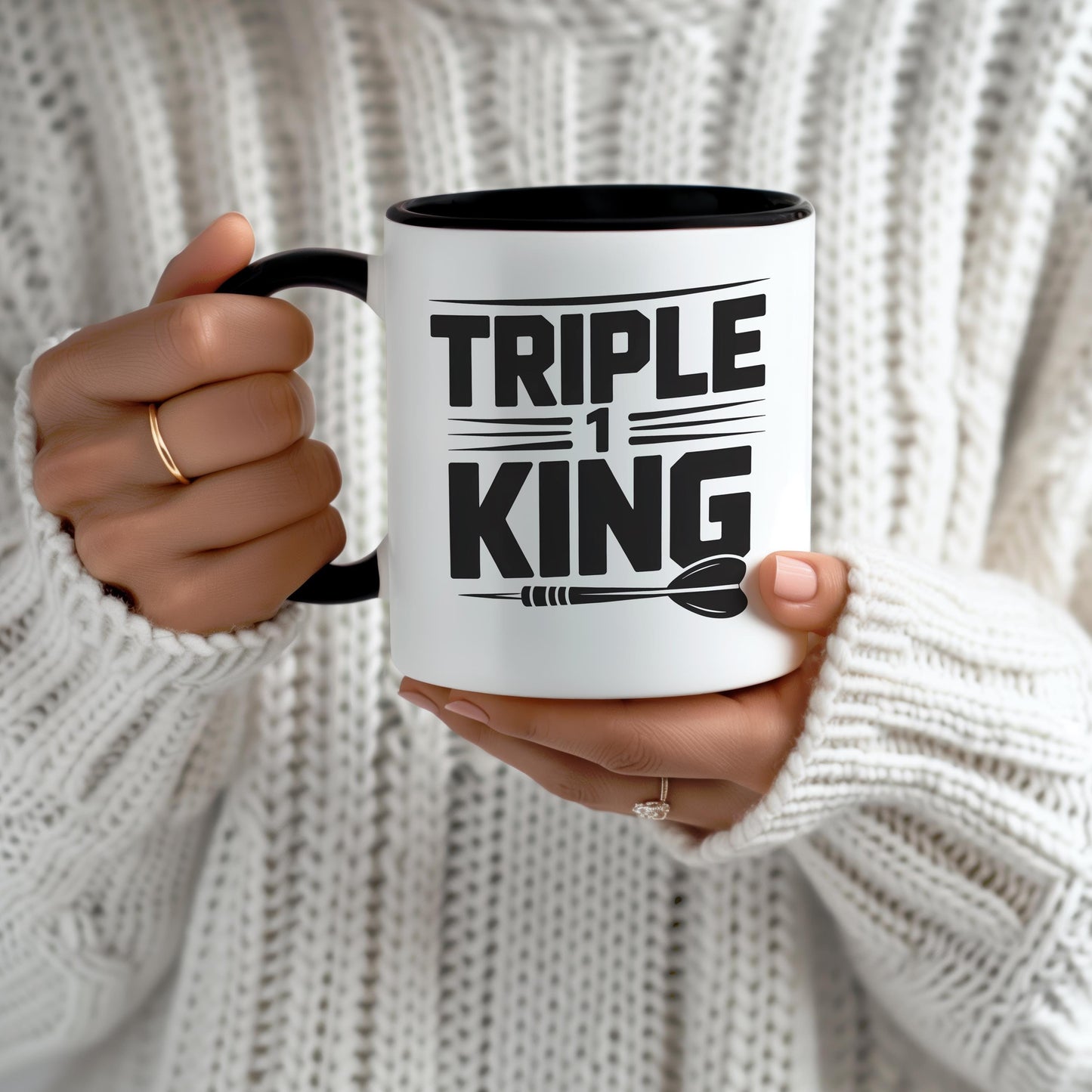 Triple 1 King Darts Mug