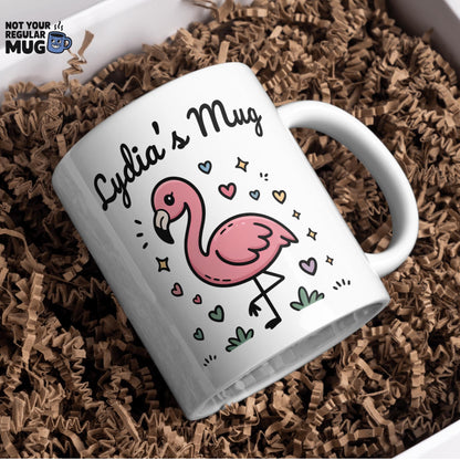 Custom Flamingo Mug