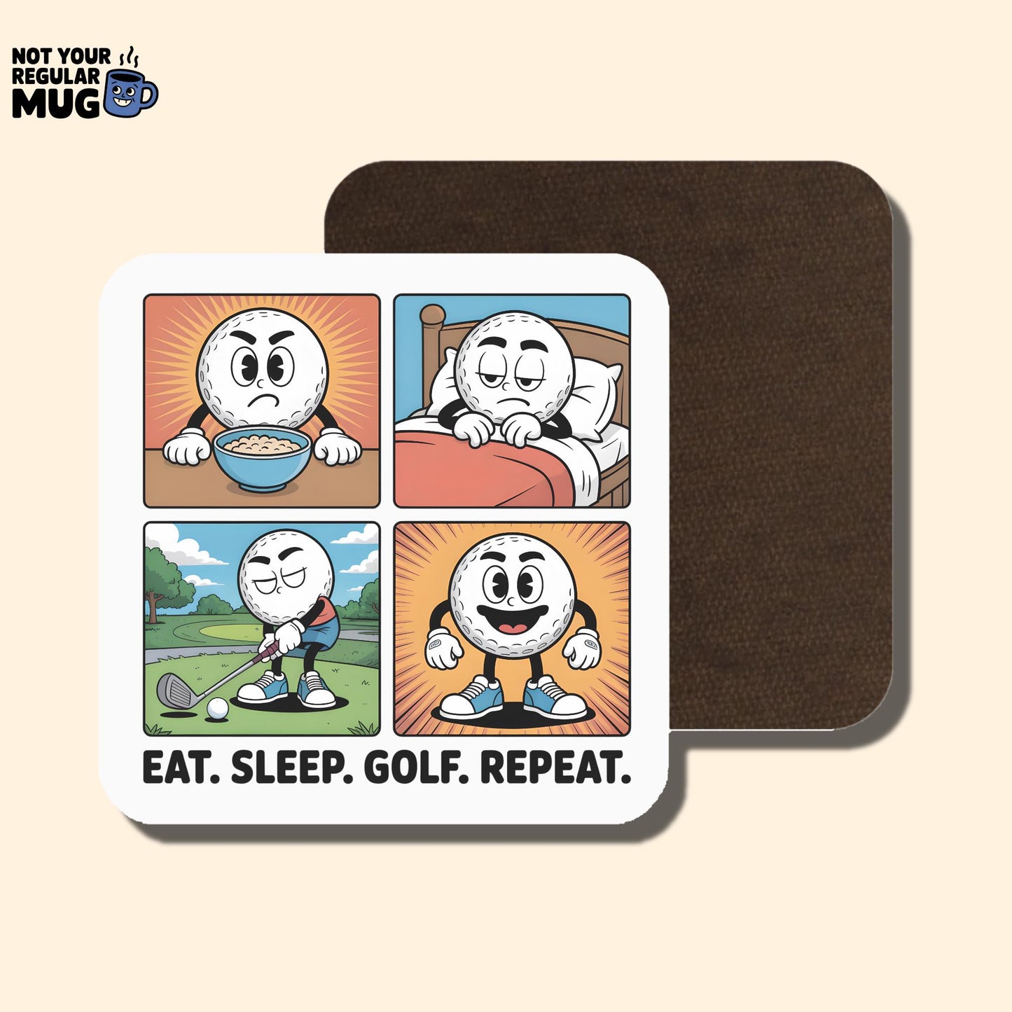 Eat Sleep Golf Repeat Mug