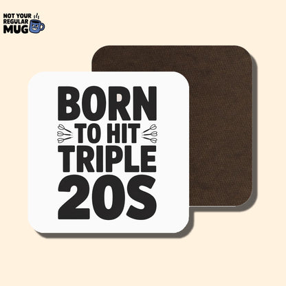 Born to Hit Triple 20s Darts Mug