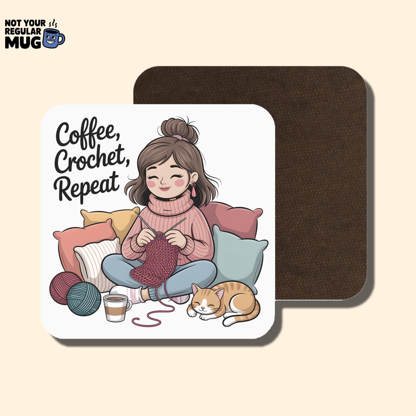 Coffee Crochet Repeat Crochet Mug