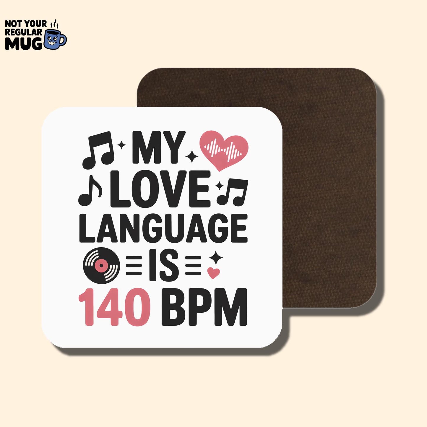 My Love Language Is 140 BPM DJ Mug