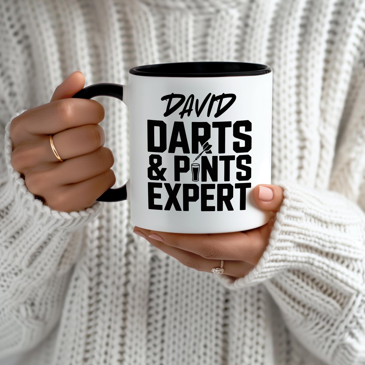 Custom Darts & Pints Expert Mug