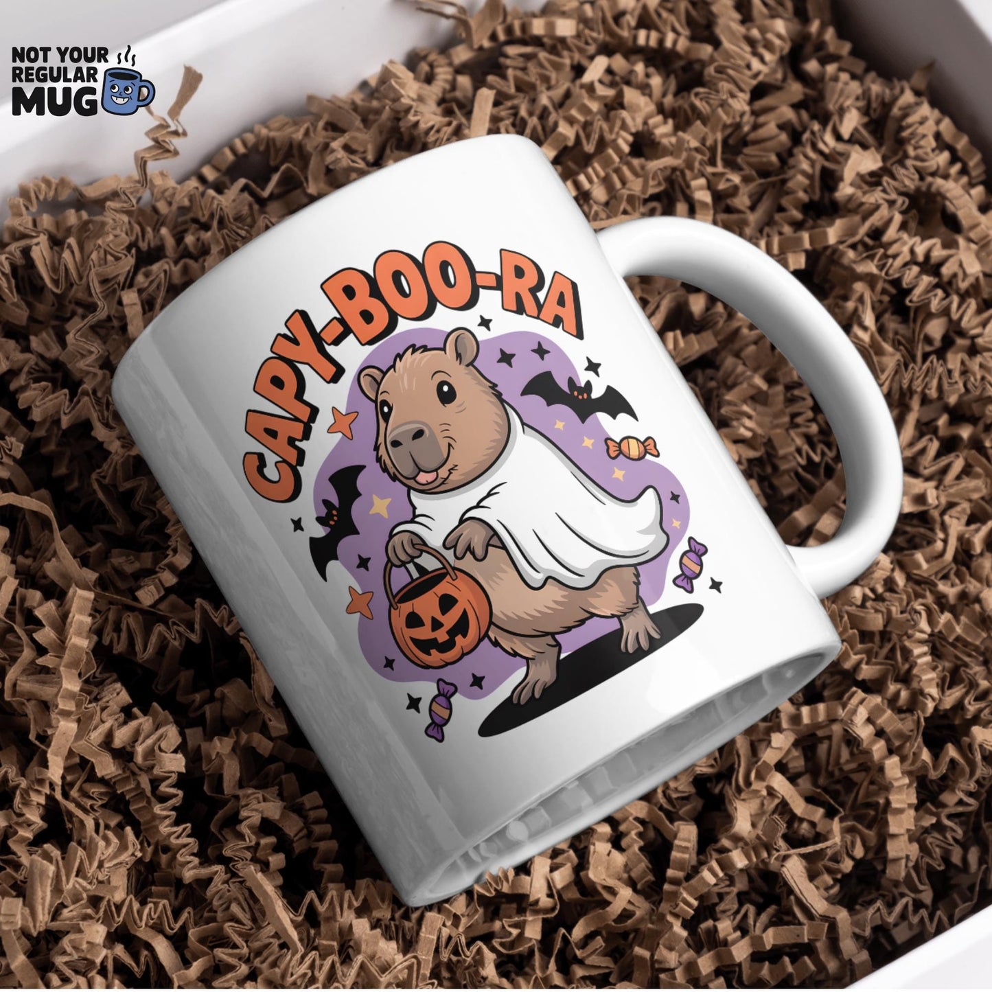 Capy-Boo-Ra Halloween Capybara Mug