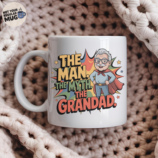 Superhero Grandad Mug