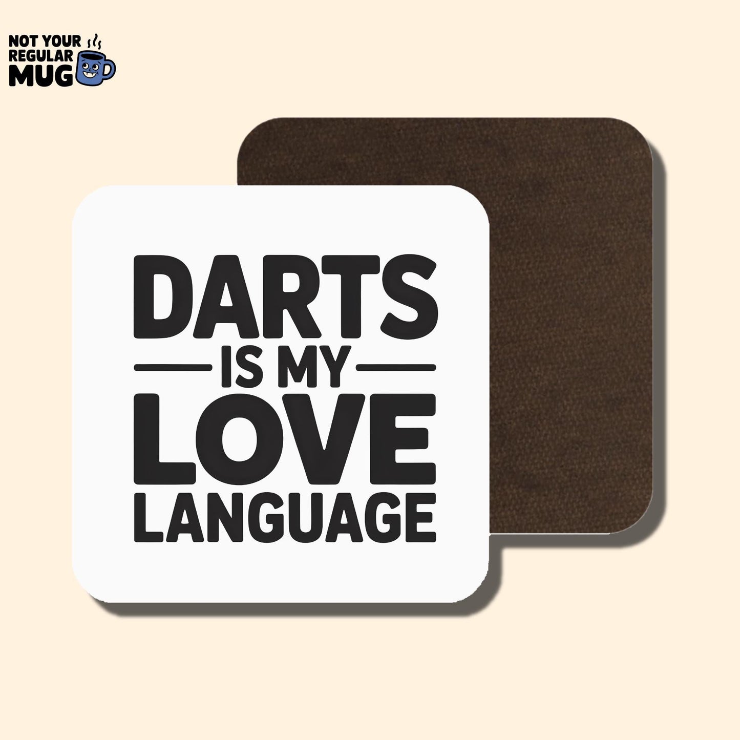 Darts Is My Love Language Mug