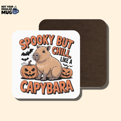 Halloween Capybara Mug “Spooky but Chill”